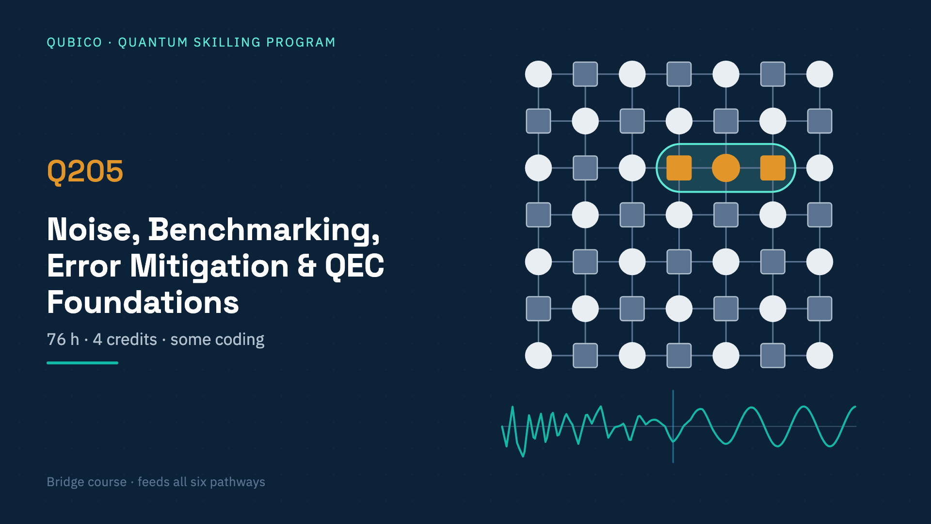 Noise, Benchmarking, Error Mitigation & QEC
