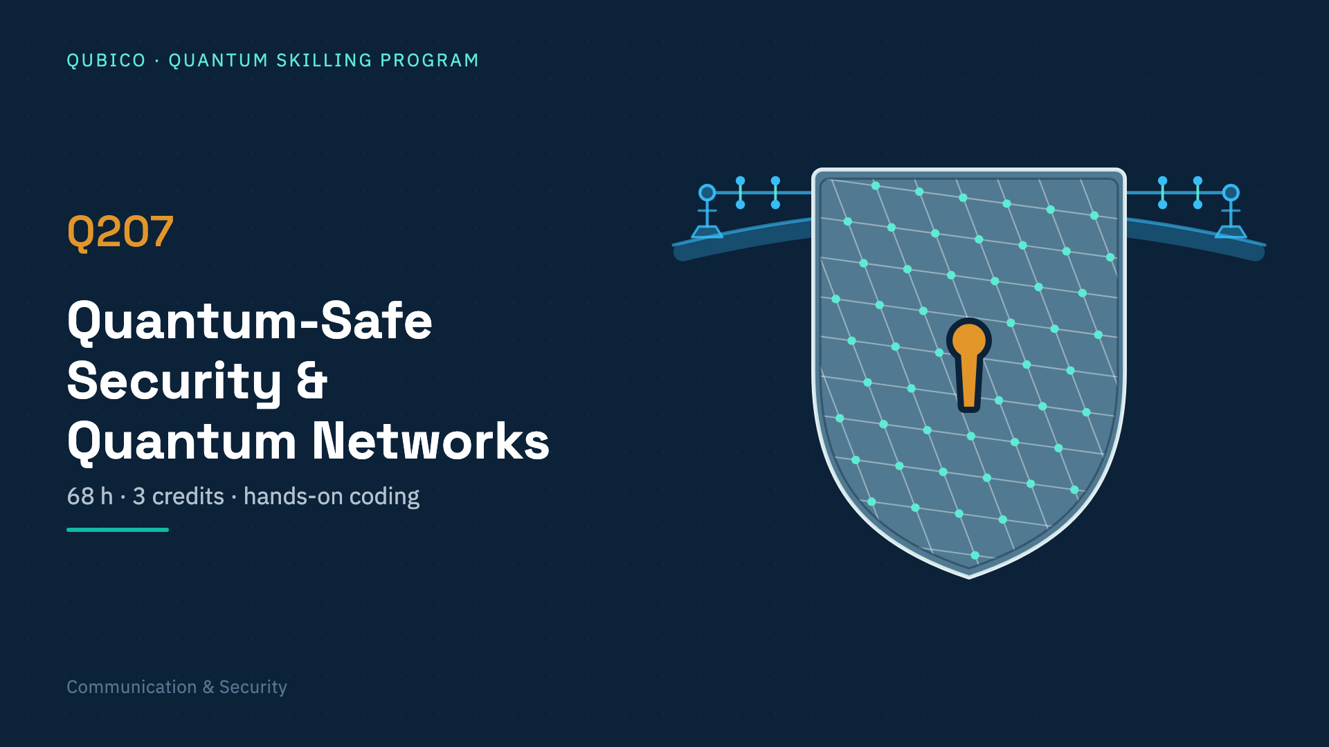 Quantum-Safe Security & Quantum Networks