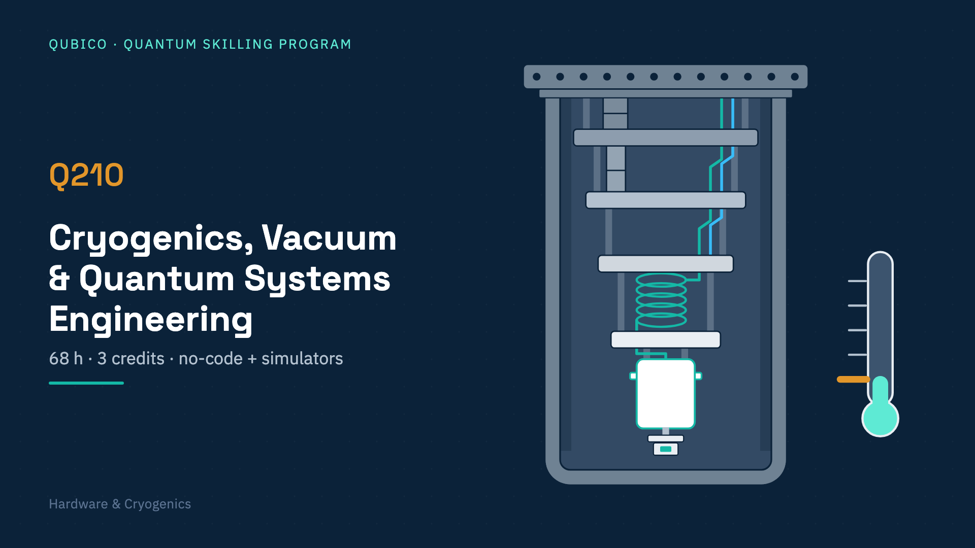 Cryogenics, Vacuum & Quantum Systems Engineering